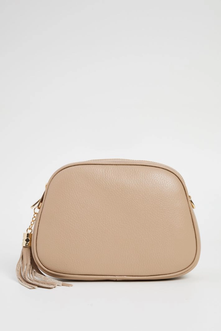 Multi-pocket shoulder bag - BEIGE