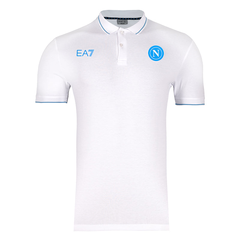 SSC Napoli White Polo 2025/2026