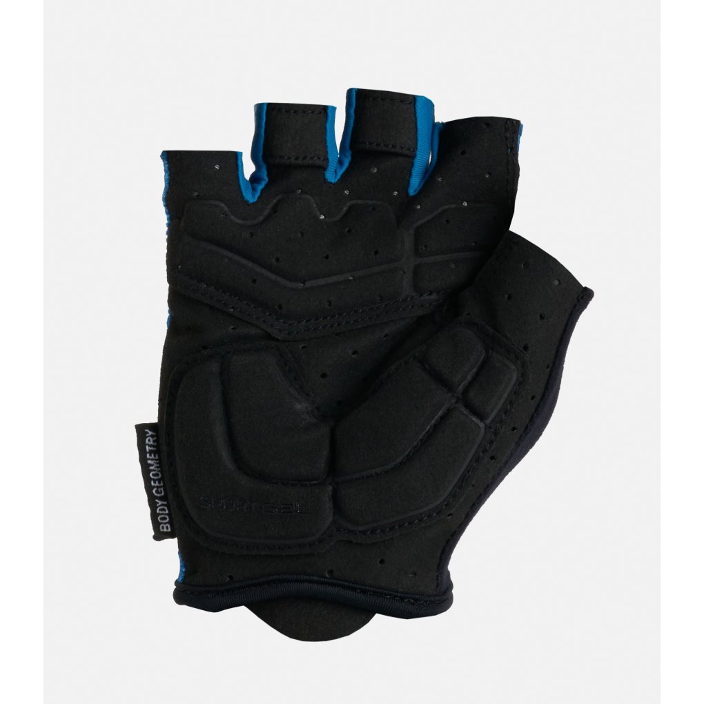 Specialized Body Geometry Sport Gel SF Short Finger Gloves - sapphire