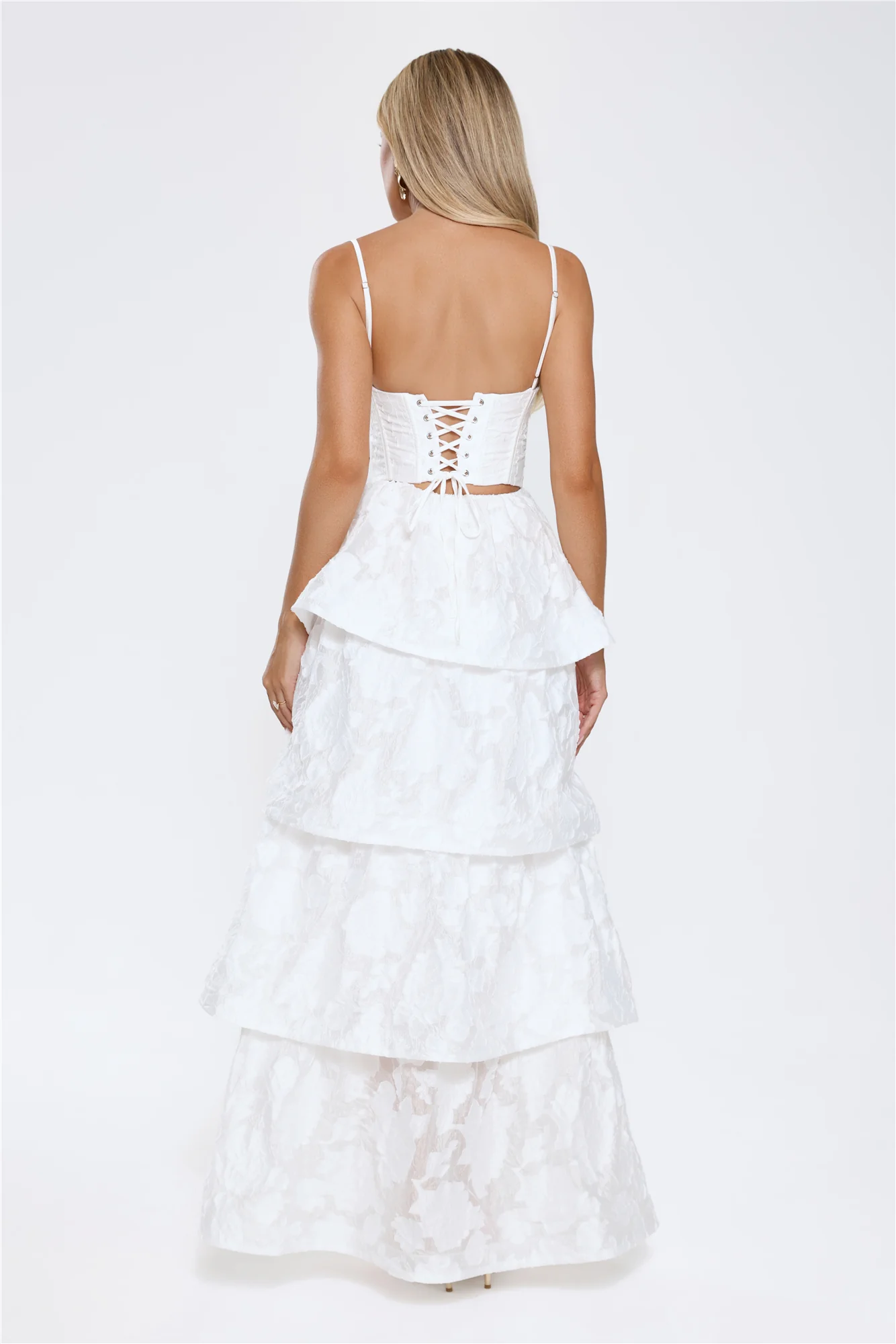 Elevated Desire Maxi Dress White