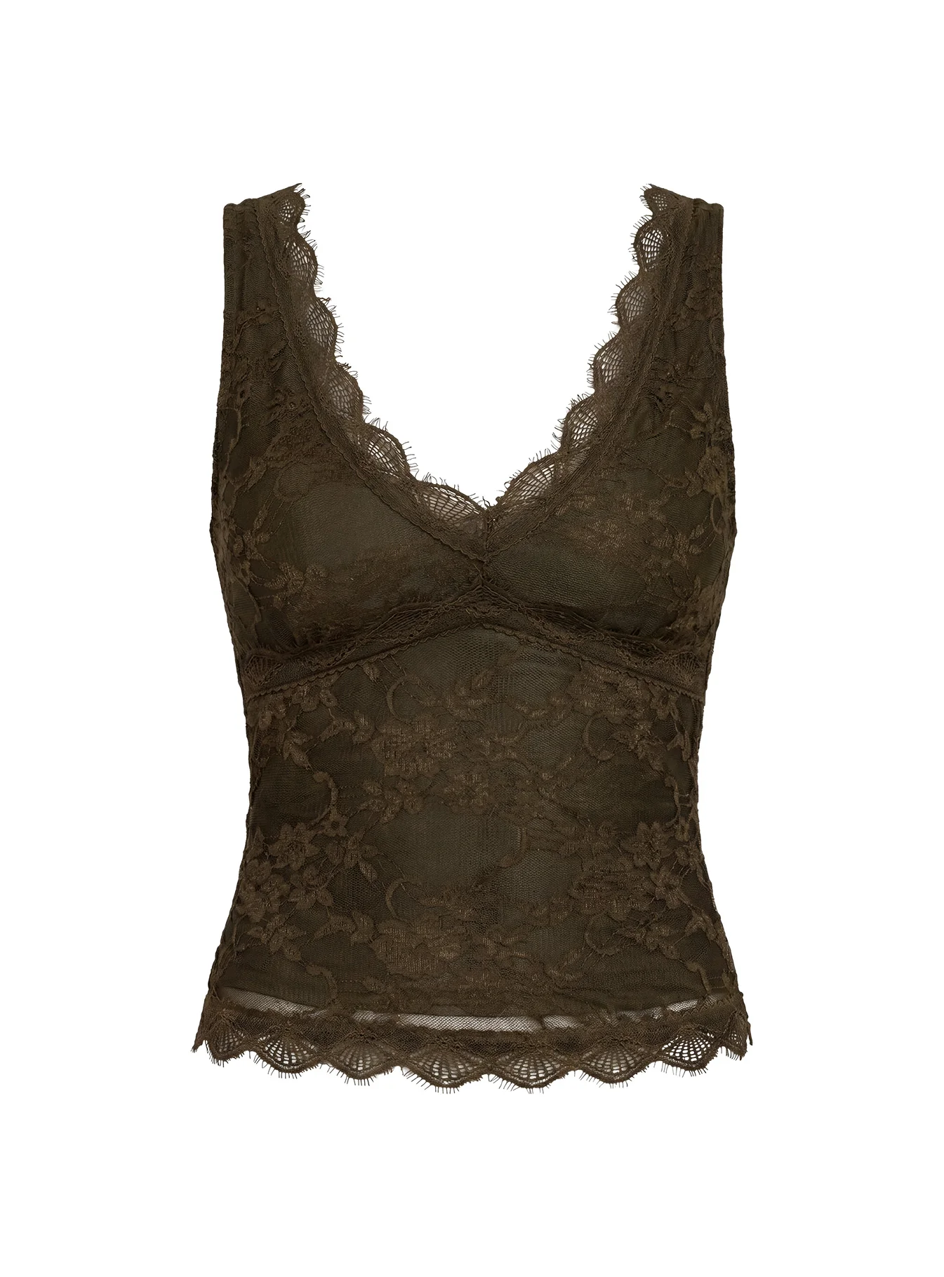 Far Away Top Dark Green