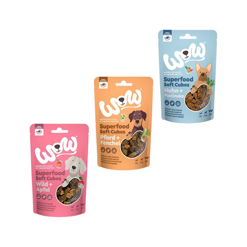 WOW! Soft Cubes - Chicken & Parsnips - 150 g