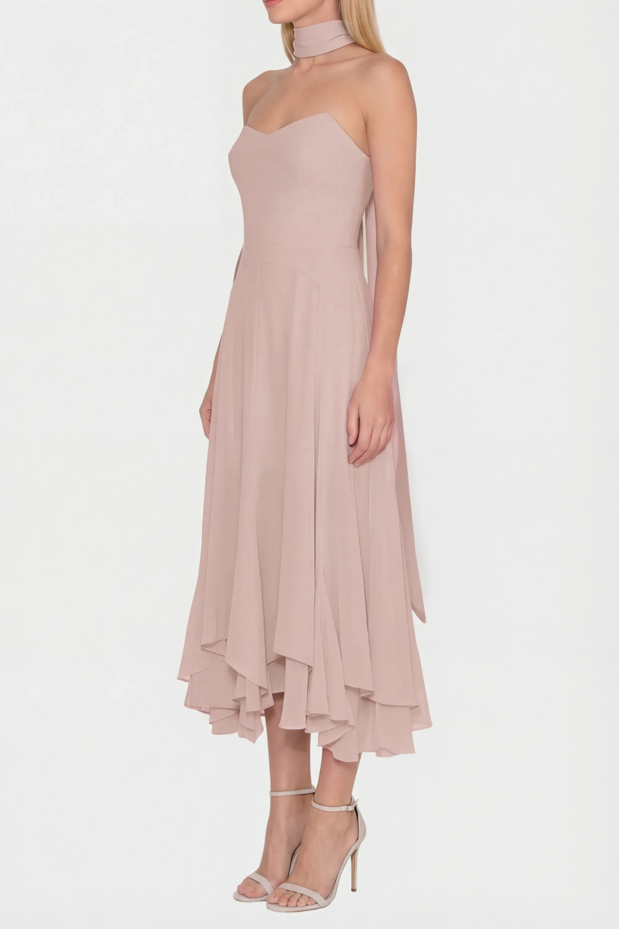 Monterey Dress With Scarf