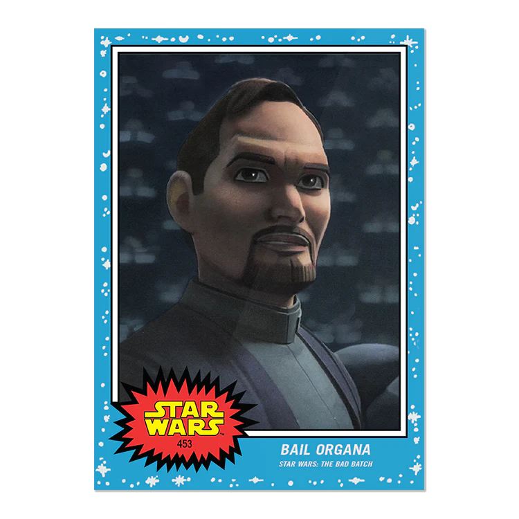 Topps UK - SW Living Set Card #453 - Bail Organa