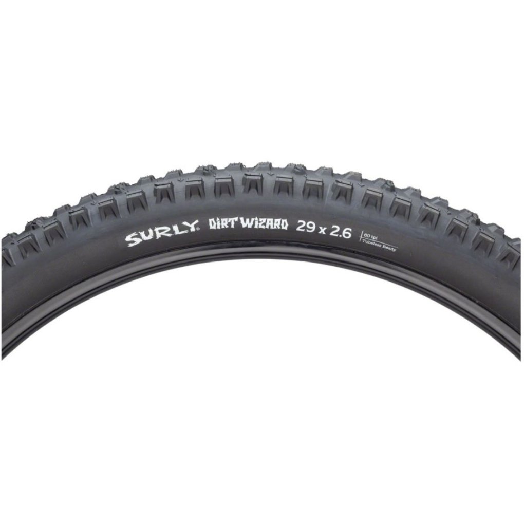 Surly Dirt Wizard Folding Tire - 60 TPI - 29x2.60 Inches | black