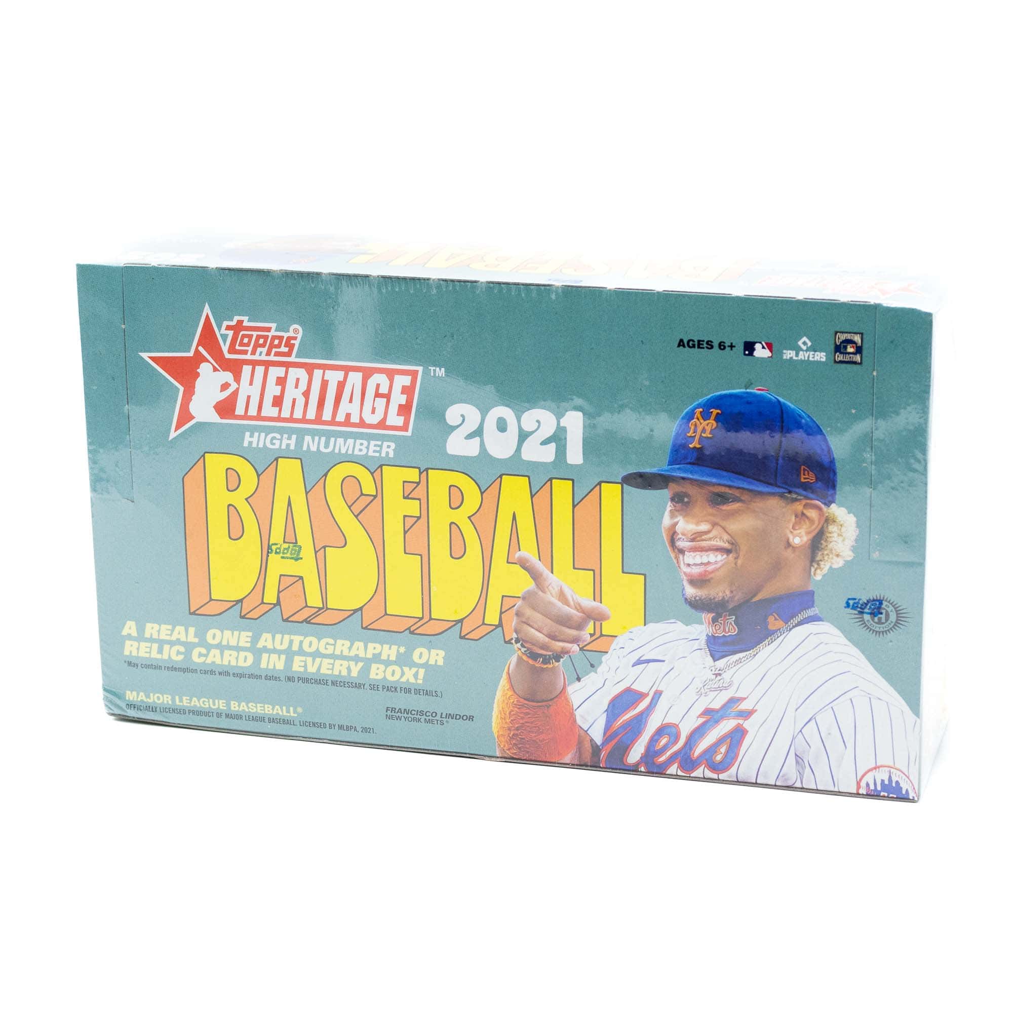 2021 Topps Heritage High Number Baseball Hobby Box MLB
