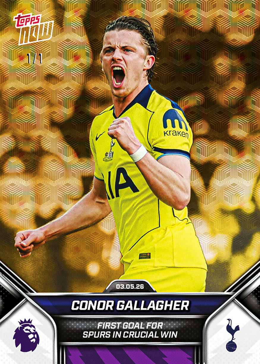 Conor Gallagher - 2025-26 Premier League Topps NOW® - Card 187