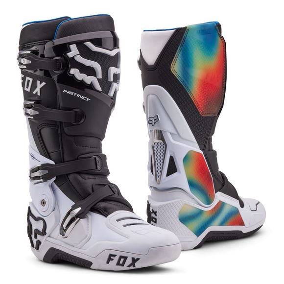 Fox INSTINCT SCANS LIMITED EDITION 2024 cross boots - WhiteRef: FX4672