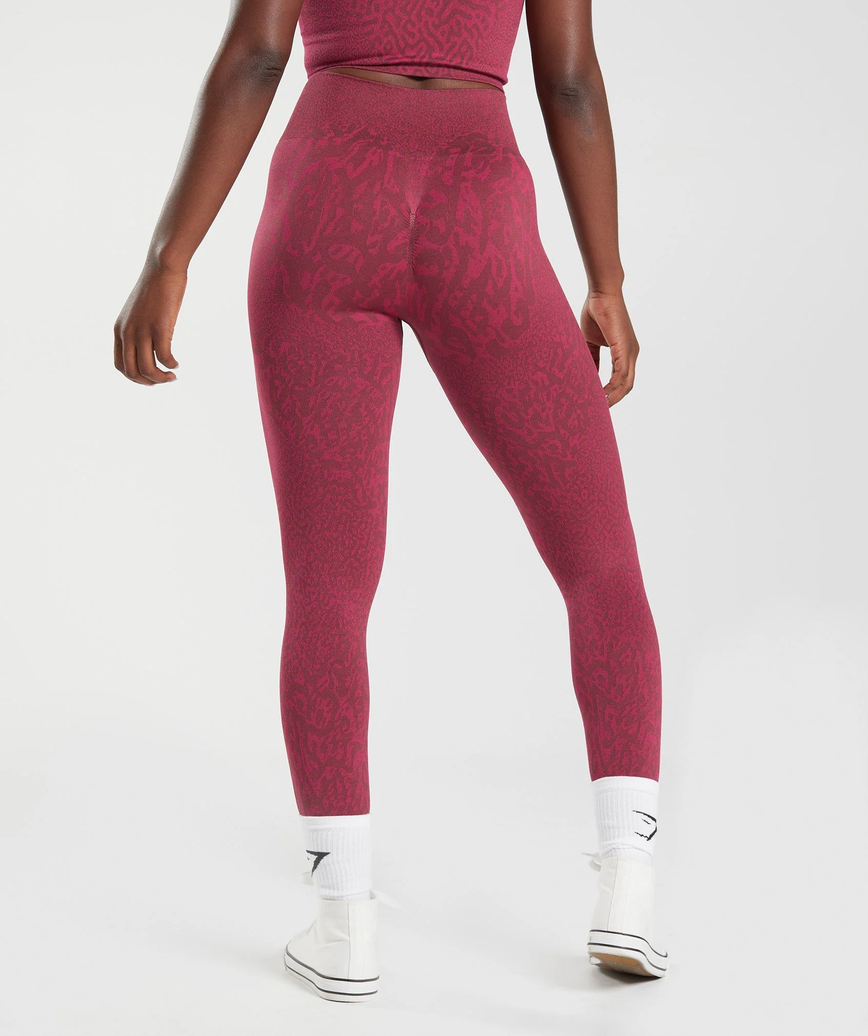 Adapt Animal Seamless Leggings Reef | Cherry Brown