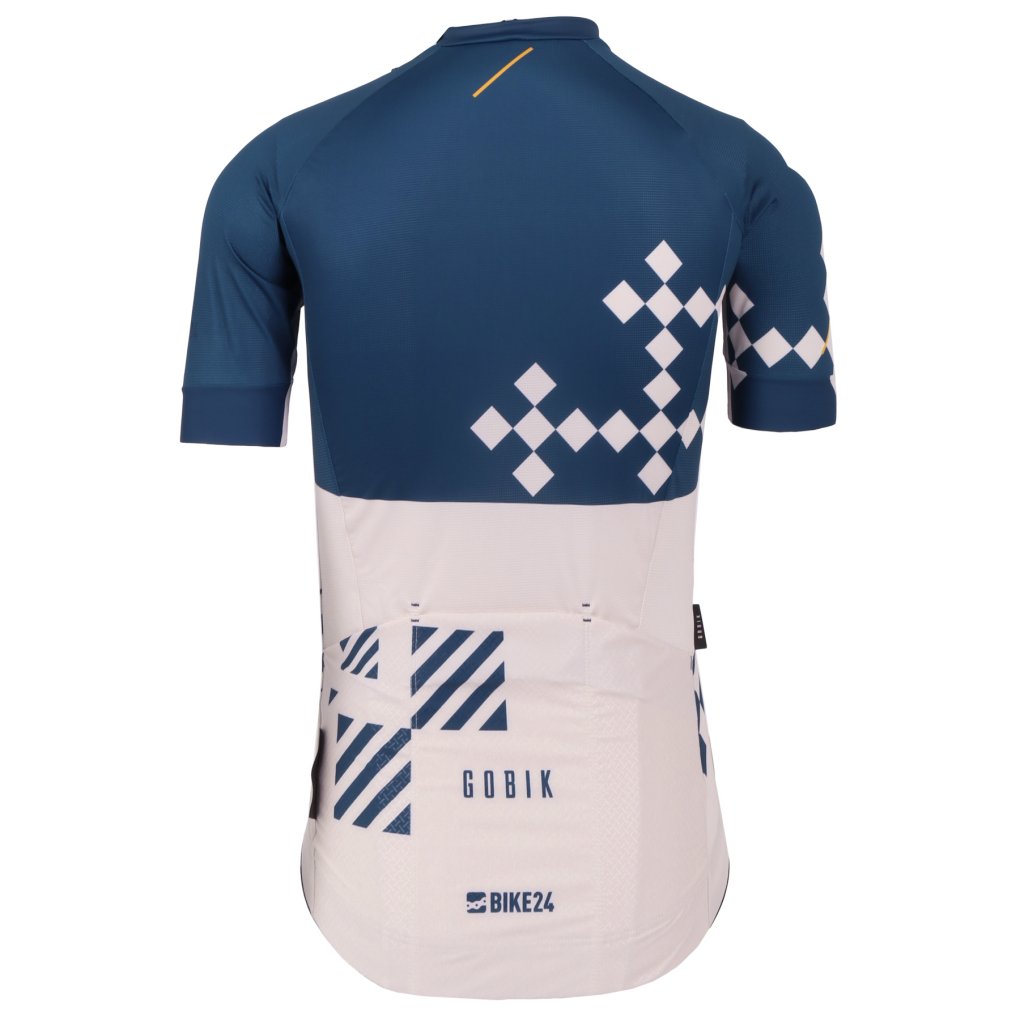 Gobik CX Pro 2.0 Shortsleeve Jersey Unisex - blue / beige