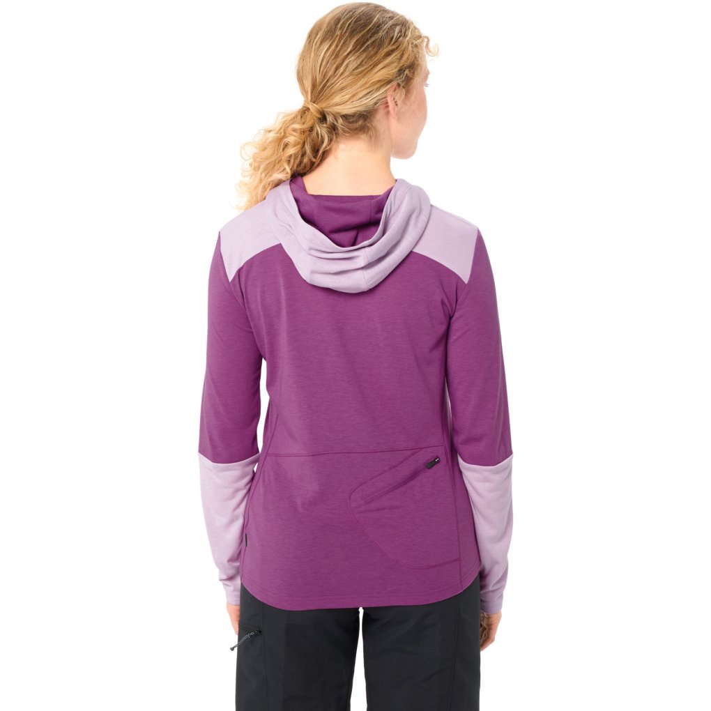Vaude Tremalzo Long Sleeve Shirt Women - magenta