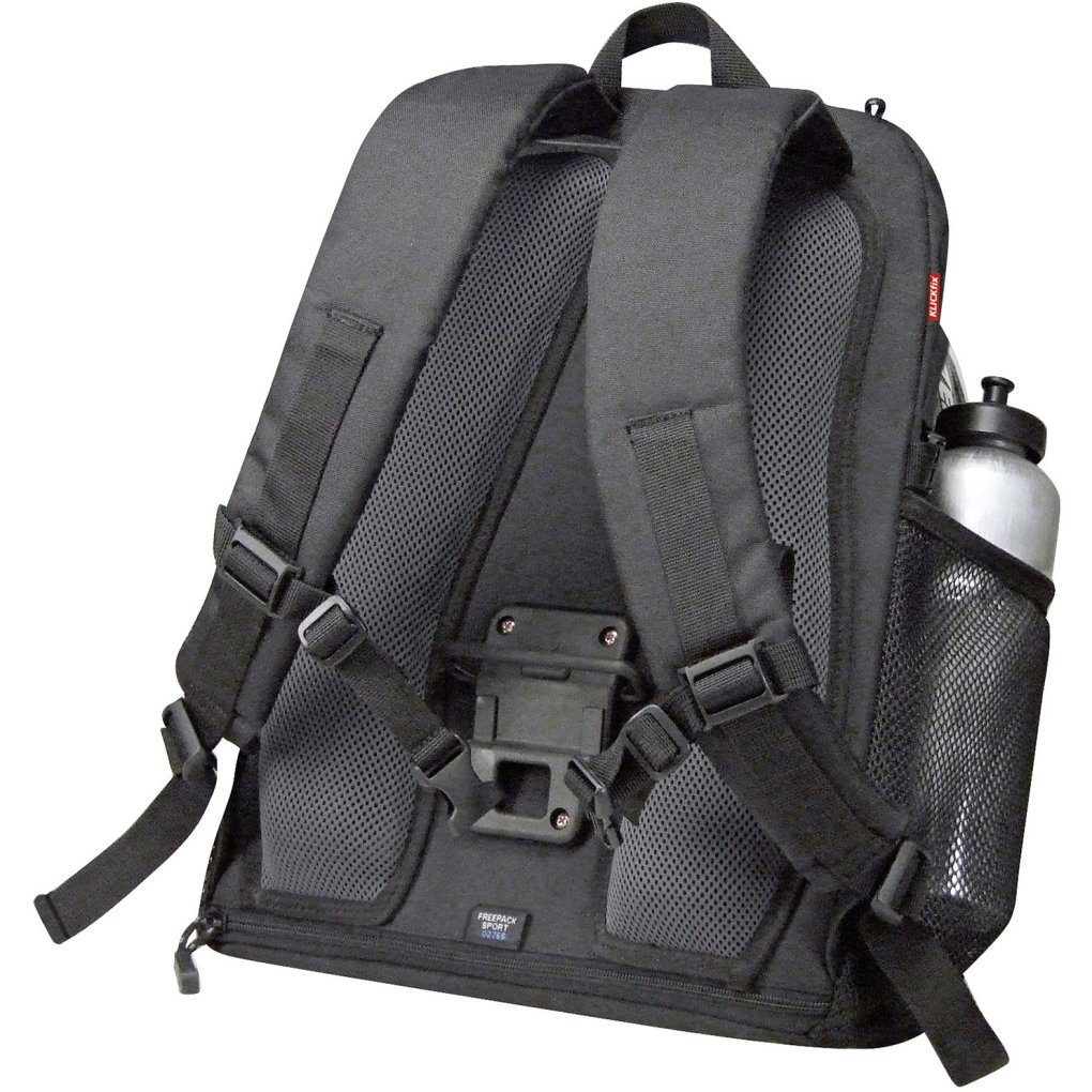 KLICKfix Freepack Sport 0276S Backpack - 24L - black/silver