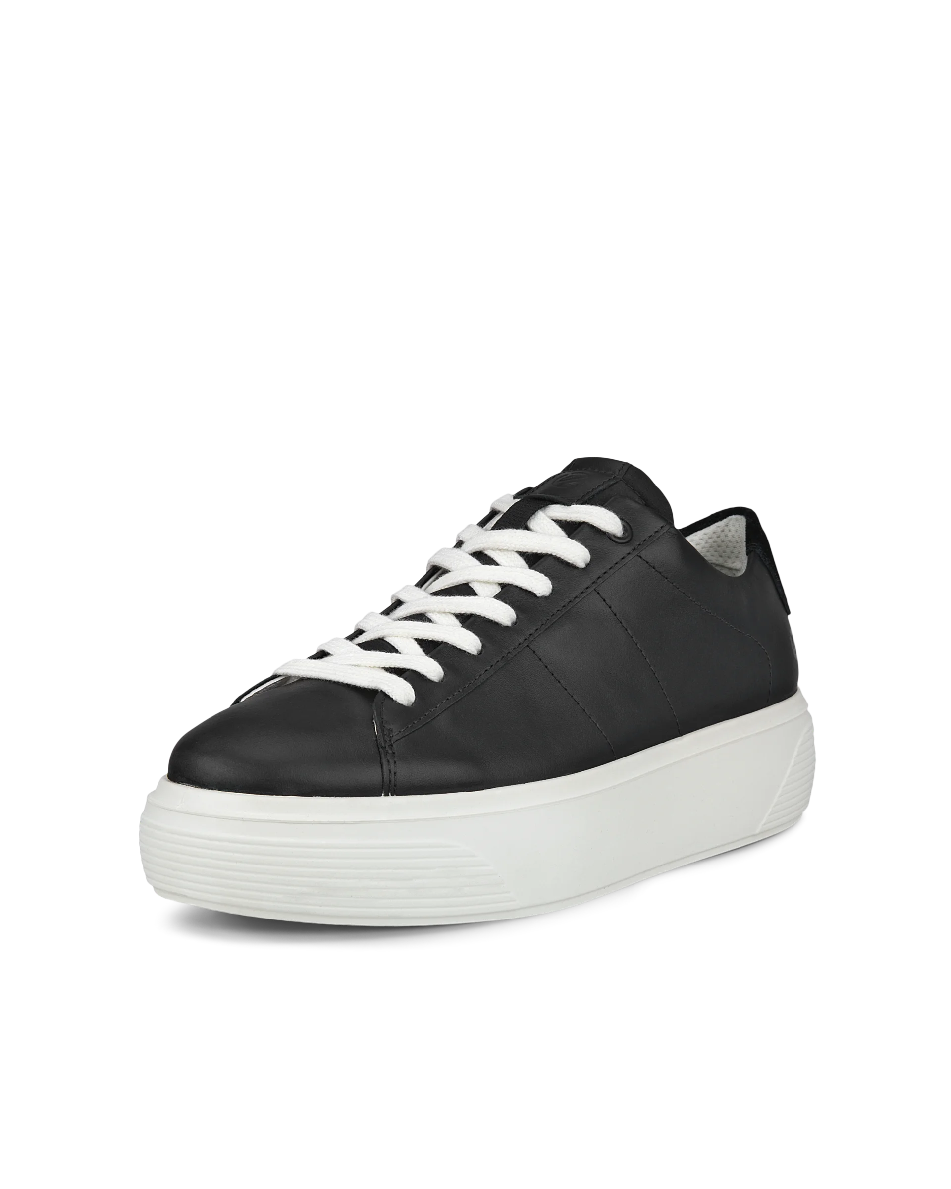 ECCO STREET PLATFORM W Damen Ledersneaker Schwarz
