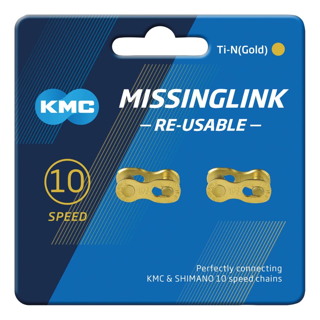 KMC MissingLink 10R Ti-N Chain Connector - KMC / Shimano - 10-speed - 2 pcs.