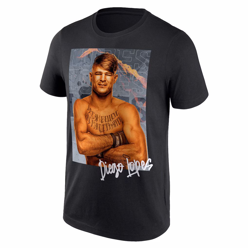 Diego Lopes UFC 314 Miami T-Shirt - Black - Mens