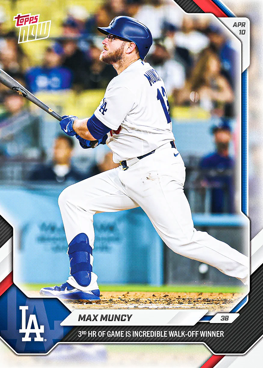 Max Muncy - 2026 MLB Topps NOW® - Card 70
