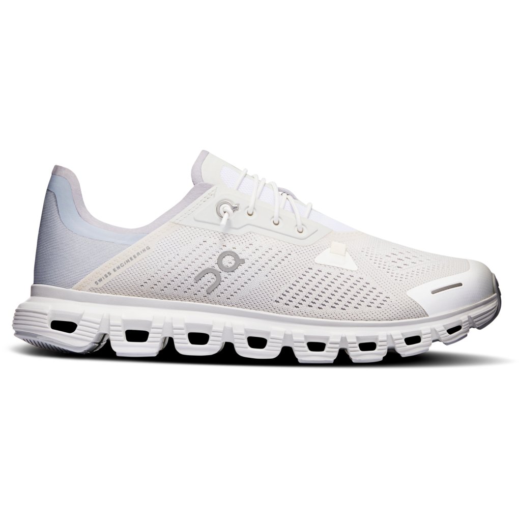 On Cloud 6 Coast Shoes Women - White | Glacier