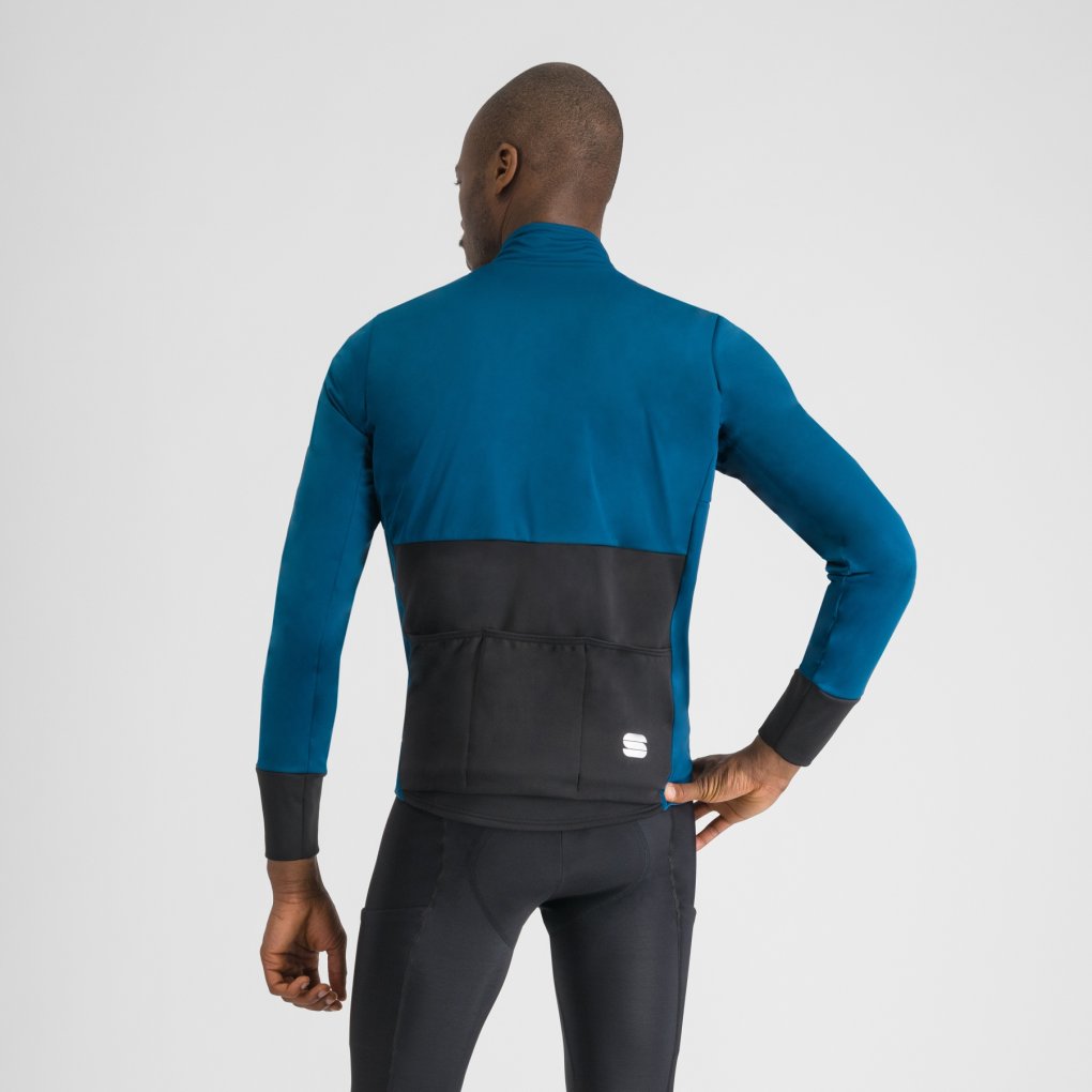 Sportful Supergiara Jacket Men - 415 Teal Blu