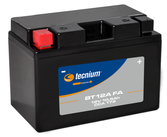 Tecnium Factory-Activated Maintenance-Free Battery - BT12ARef: Te19738A / 1105552