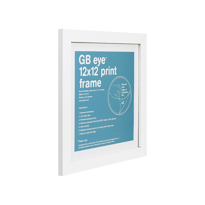 MDF White Frame (30,5 x 30,5 cm)