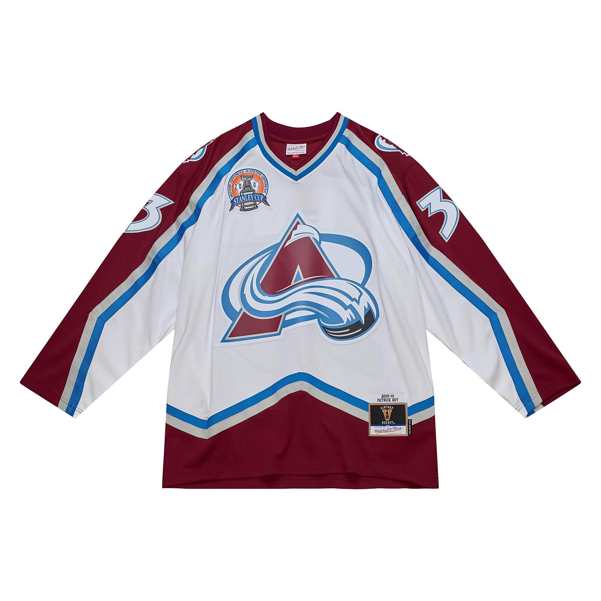 Patrick Roy #33 Colorado Avalanche 2000-01 Mitchell & Ness NHL Jersey