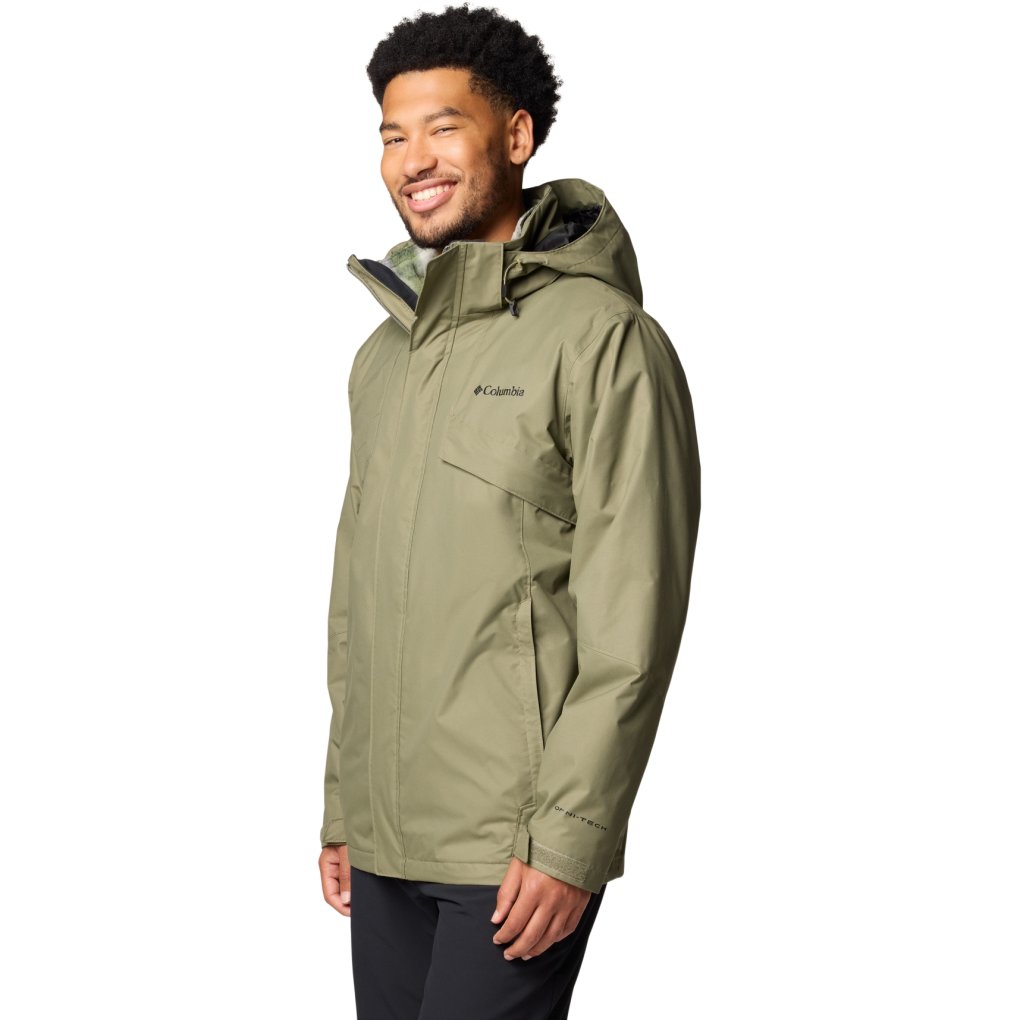 Columbia Bugaboo III Fleece Interchange Jacket Men - Stone Green