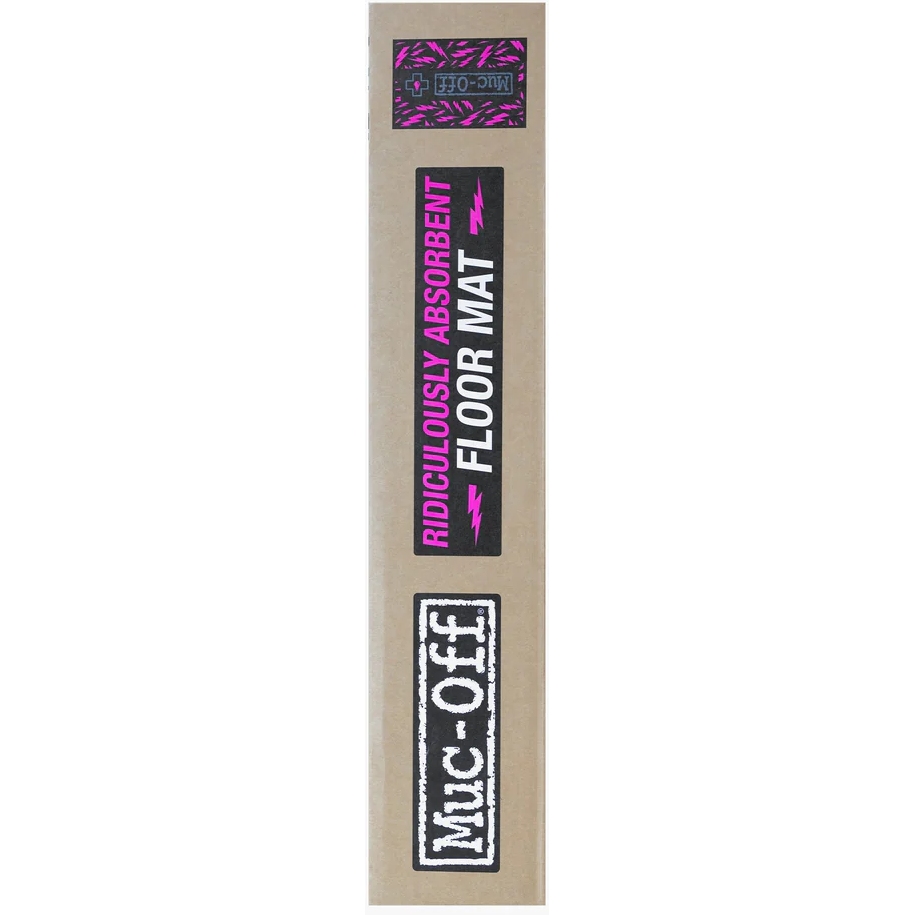 Muc-Off Ridiculously Absorbent Floor Mat - black/pink