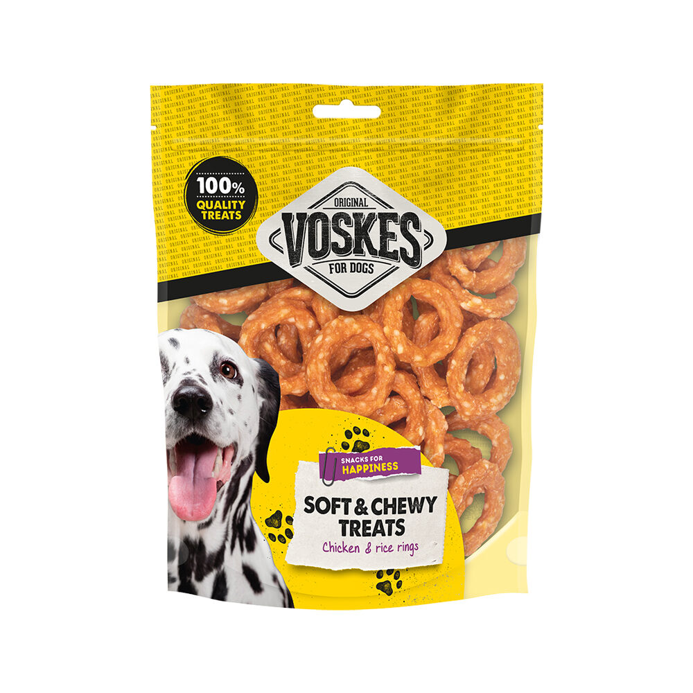 Voskes Chicken & Rice Rings - 400 grams