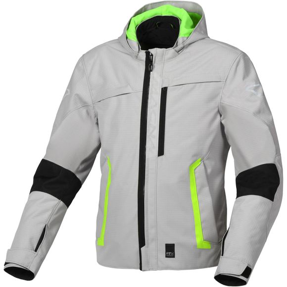 Blouson Moto Macna RIGGOR - Gris / JauneRef : MAC0392