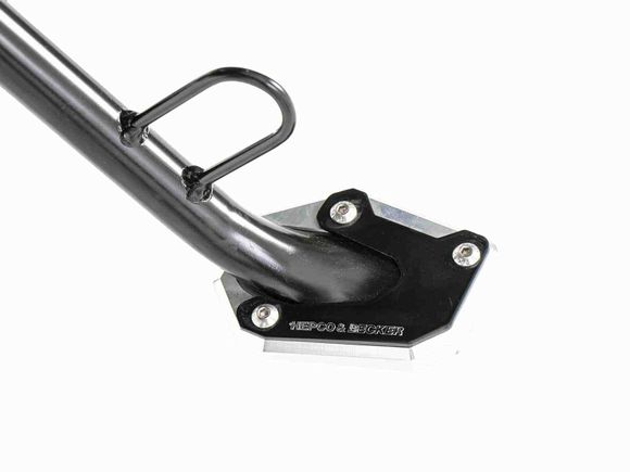 Hepco & Becker side stand extension - black/silverRef: Hbe04564A / 42113544 00 91