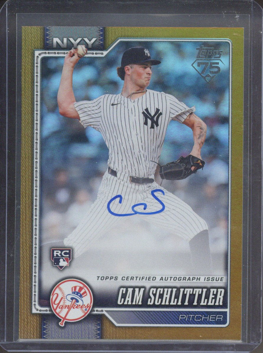 2026 Topps Cam Schlittler Autograph /50