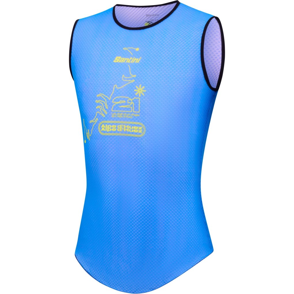 Santini Alpe D'Huez Baselayer Tank Men - Tour de France™ 2026 Collection RE002GLLADHZ6TDF - lilla LL