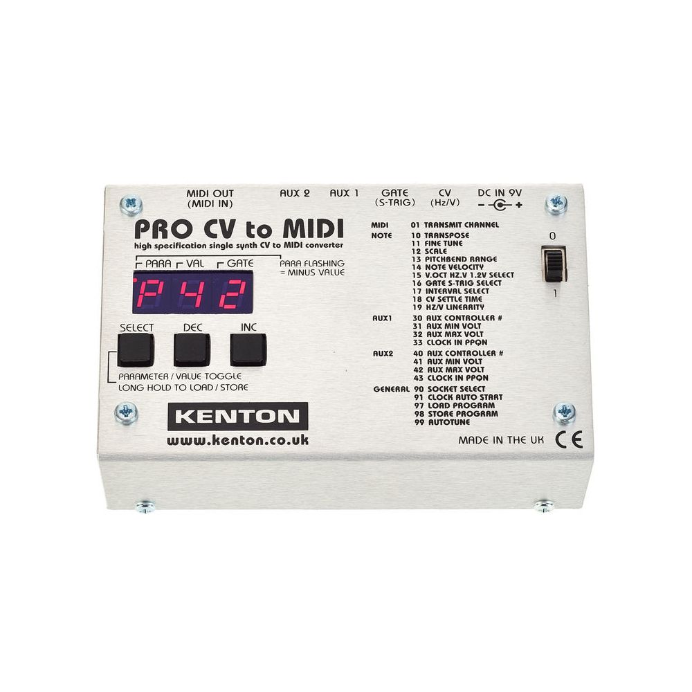 Kenton Pro CV to MIDI – Thomann Ireland