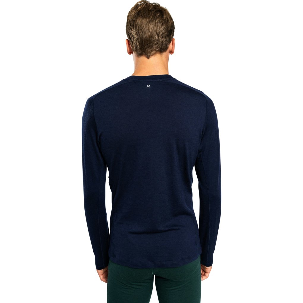 Ulvang Hero Crew Longsleeve Baselayer Men - Navy Blue