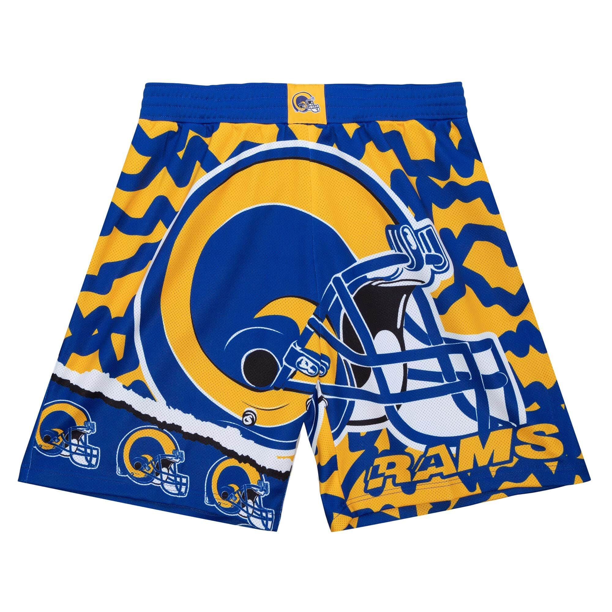 Los Angeles Rams Mitchell & Ness Jumbotron 2.0 NFL Shorts