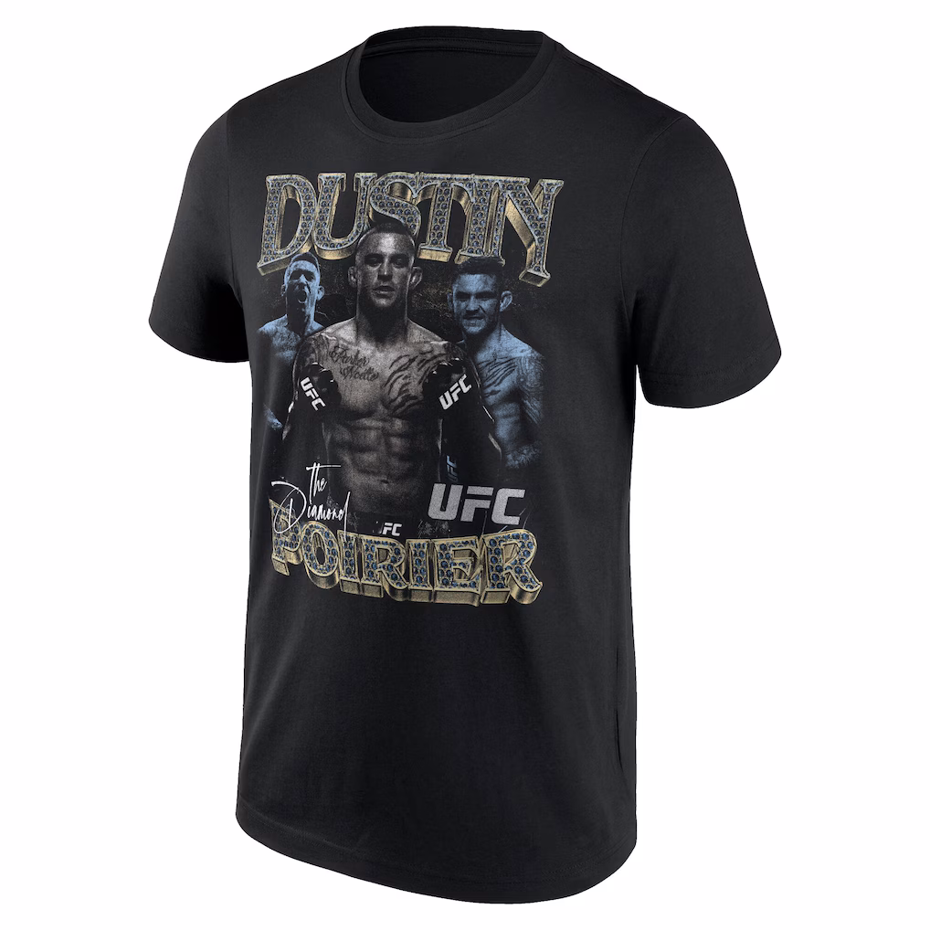 Dustin Poirier 318 Quasar T-Shirt - Black - Mens