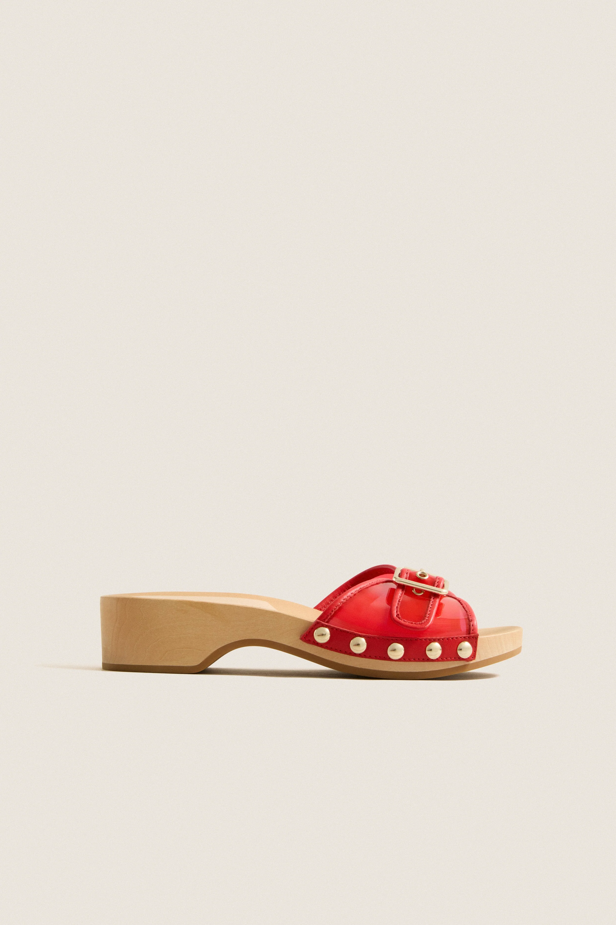 Red Paulie Sandals