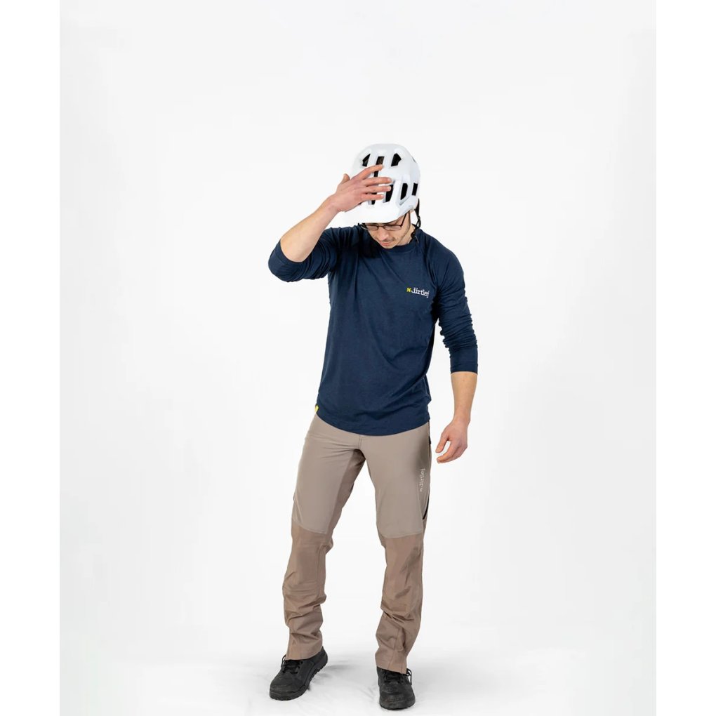 Dirtlej Trailscout Half & Half Long Pants - Loose Cut - dust grey