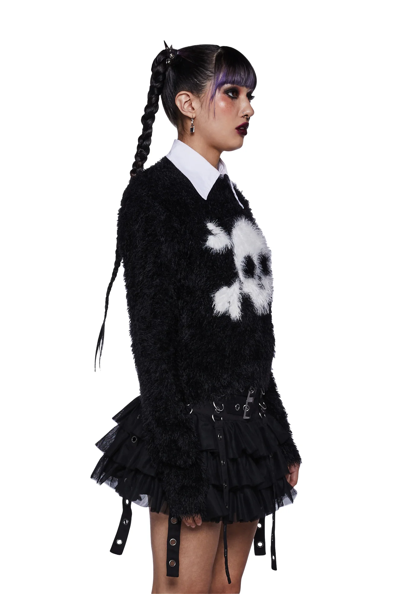 Cursed Cuddler Fuzzy Sweater