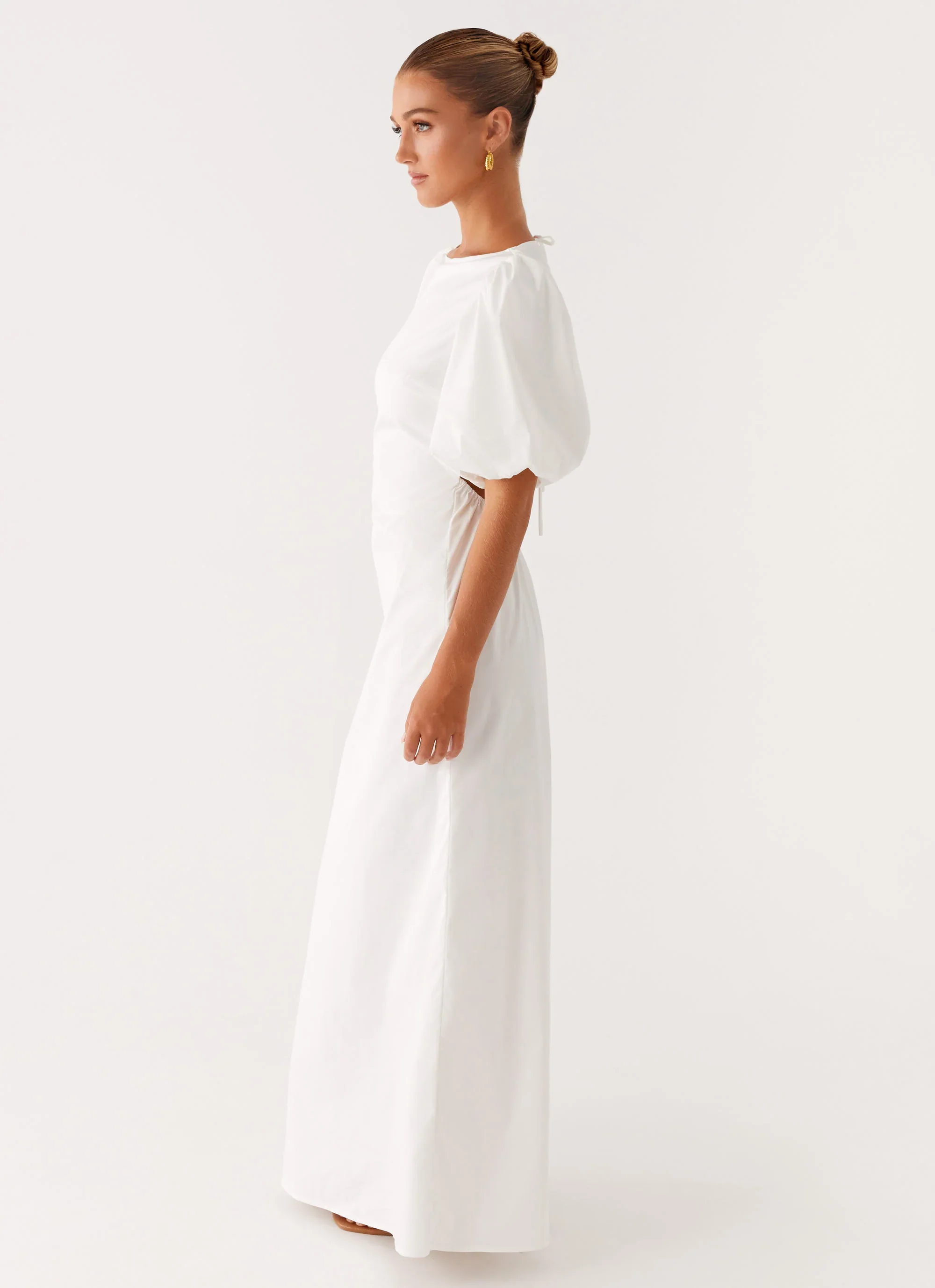 Judy Maxi Dress - White
