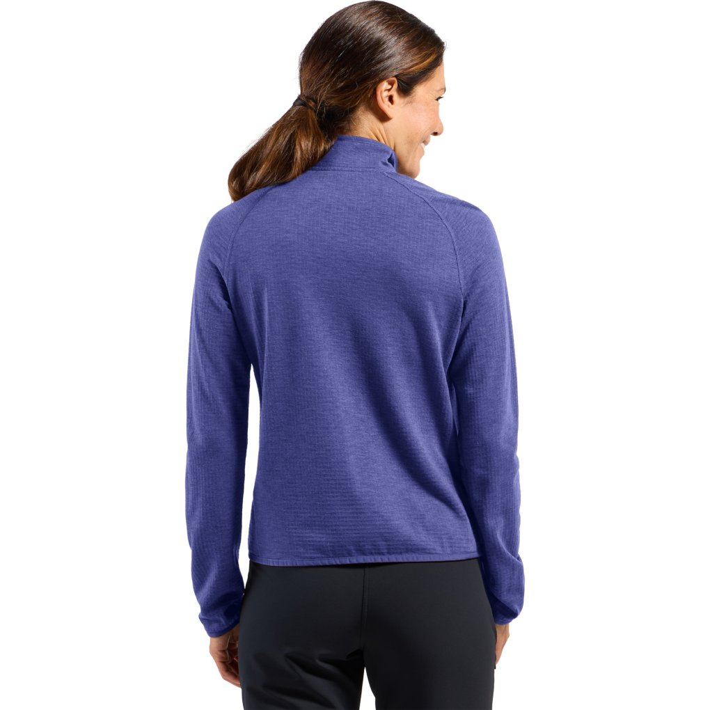 Odlo Ascent Half-Zip Mid Layer Women - skipper blue