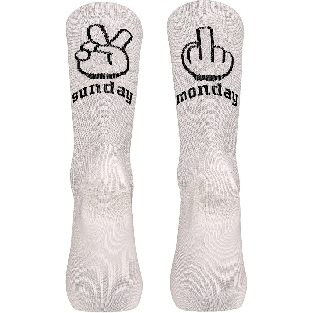 Northwave Sunday Monday Socks - white 50