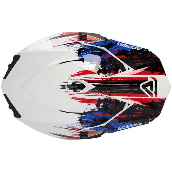 Casque cross Acerbis LINEAR 22.06 2024 - Blanc / BleuRef : AE5311