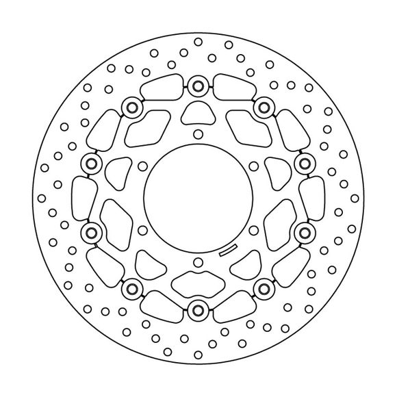 Disque de frein Rond Brembo flottantRef : 78B40863
