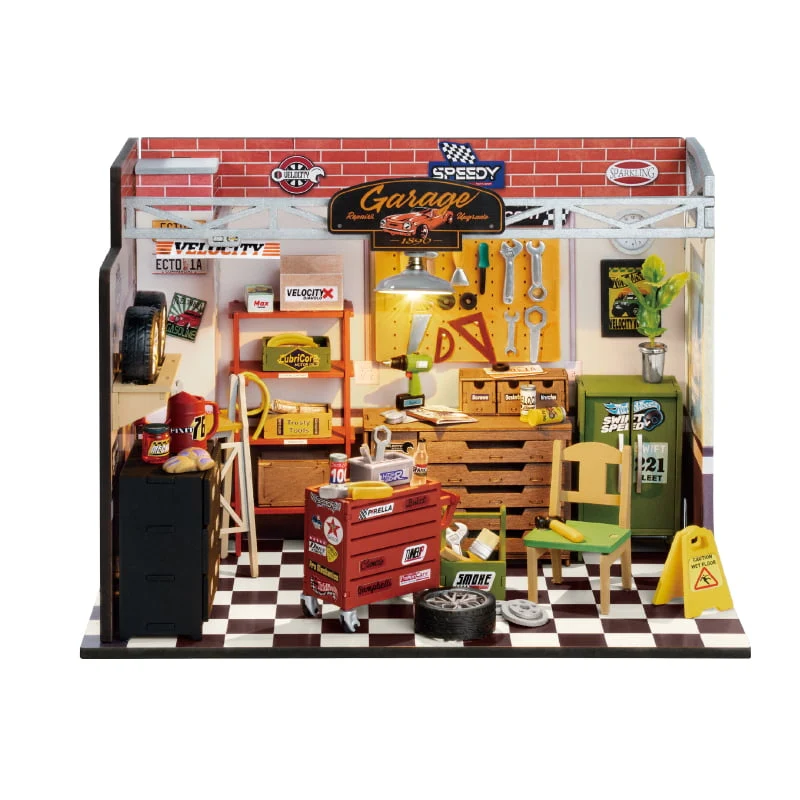 DIY House Garage Workshop  Robotime DG165