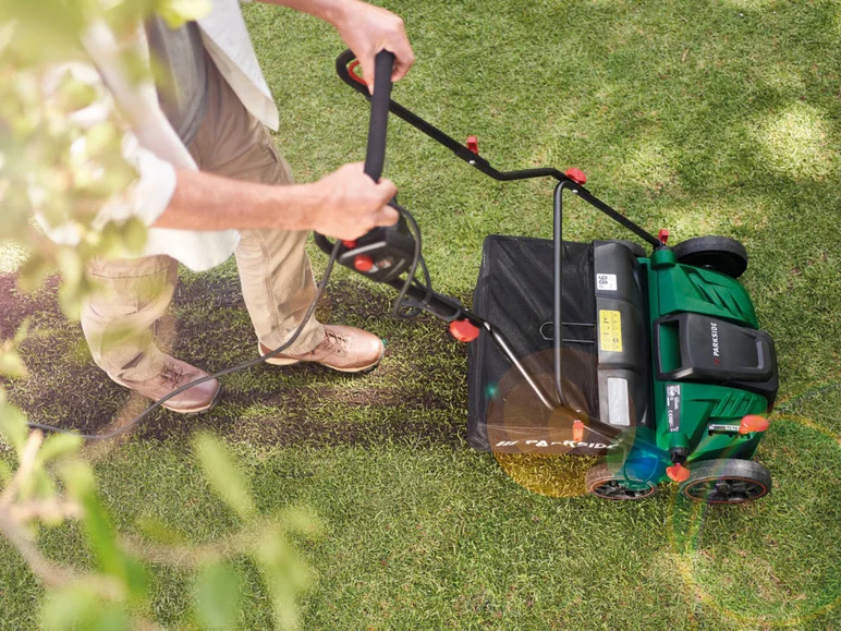 PARKSIDE® Scarificateur/aérateur de pelouse électrique 2 en 1 PLV 1500 C2, 1 500 W