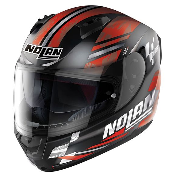 Nolan N60-6 MOTO GP Full-Face Helmet - Black / RedRef: NL1501