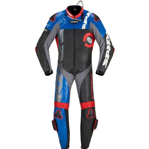 Combinaison Spidi DP-PROGRESSIVE PERFORATED PRO - Noir / RougeRef : SPI0613