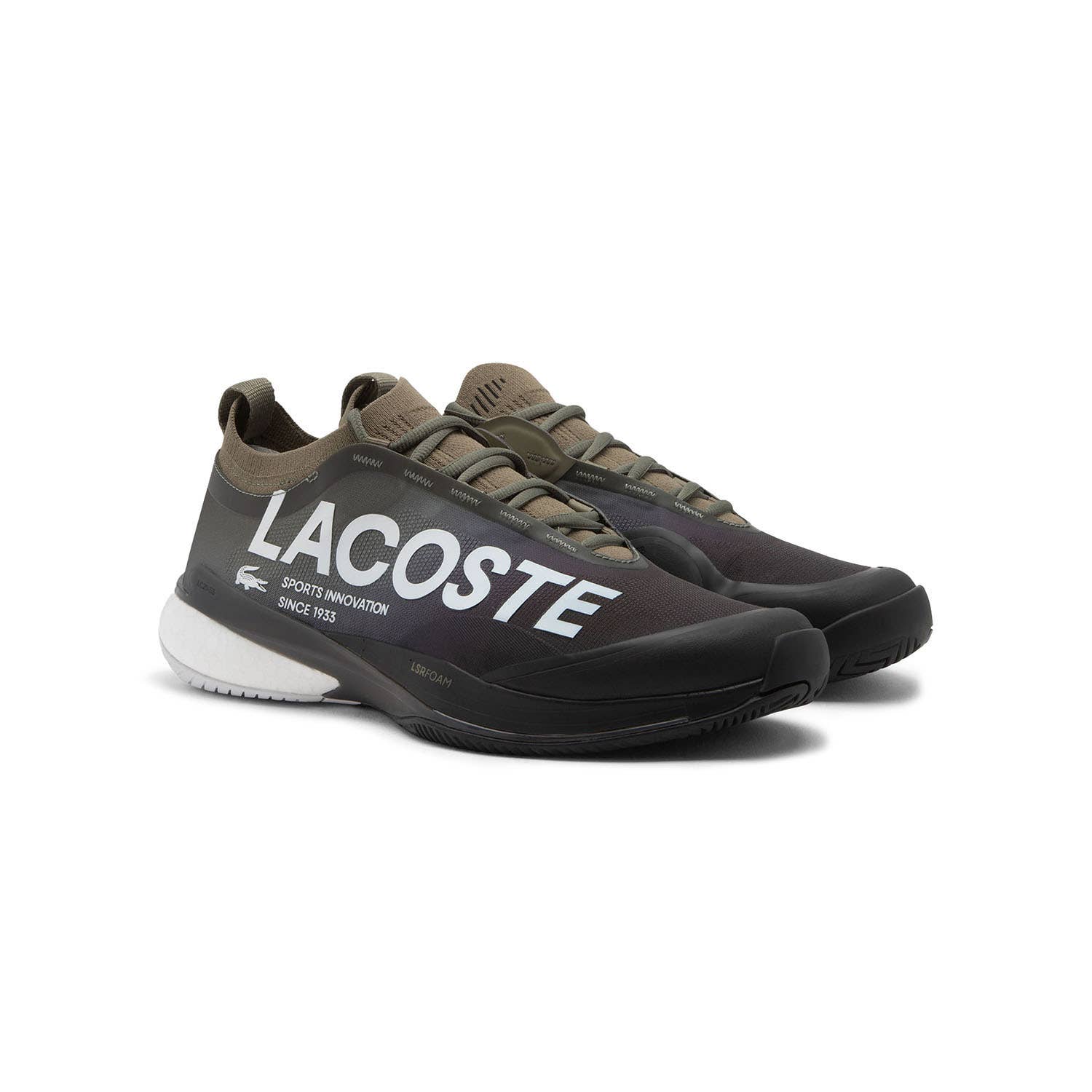 LACOSTE AG-LT LITE BLACK/KHAKI 50SMA0011