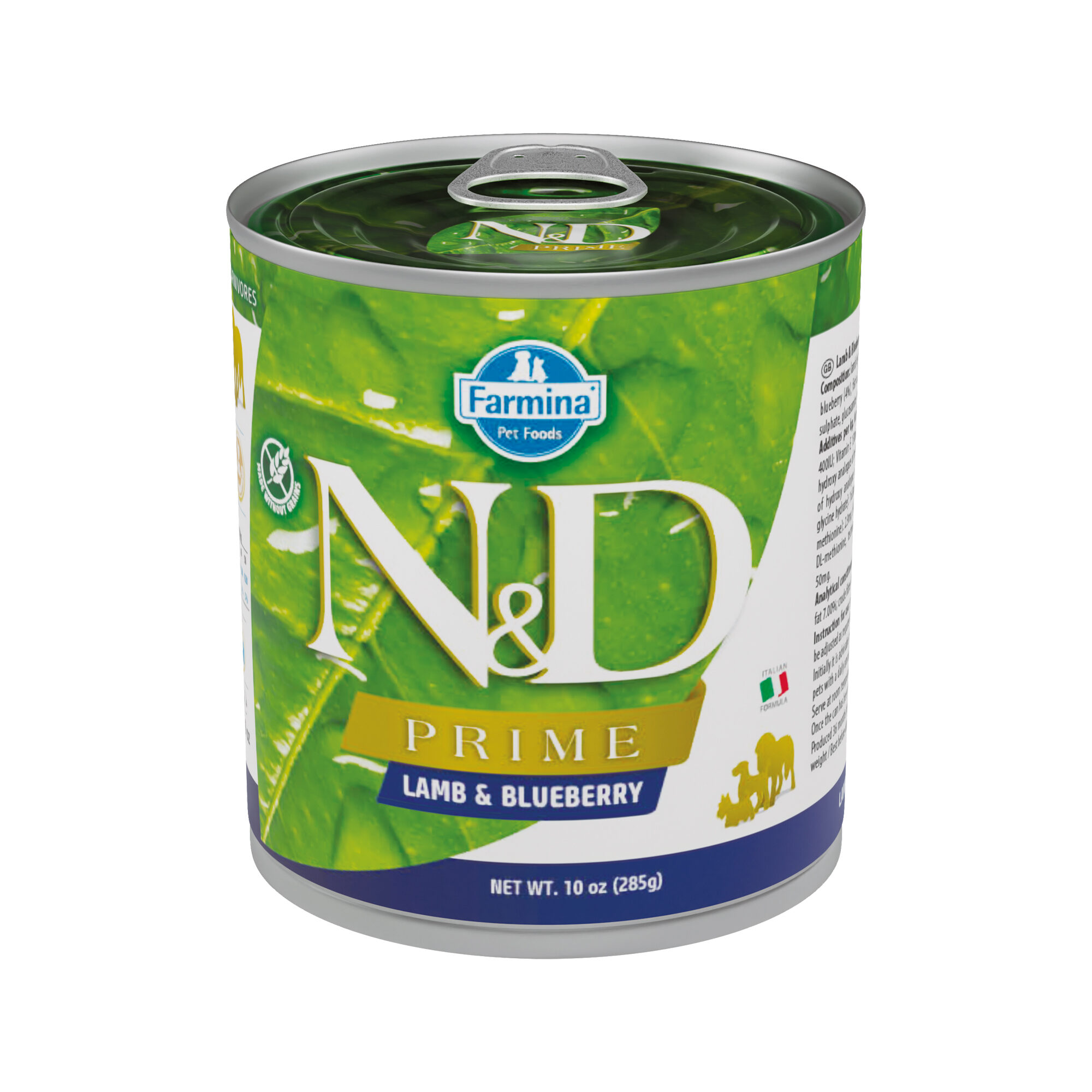 Farmina N&D Prime Adult - Lamb and Blueberry - 6 x 285 g